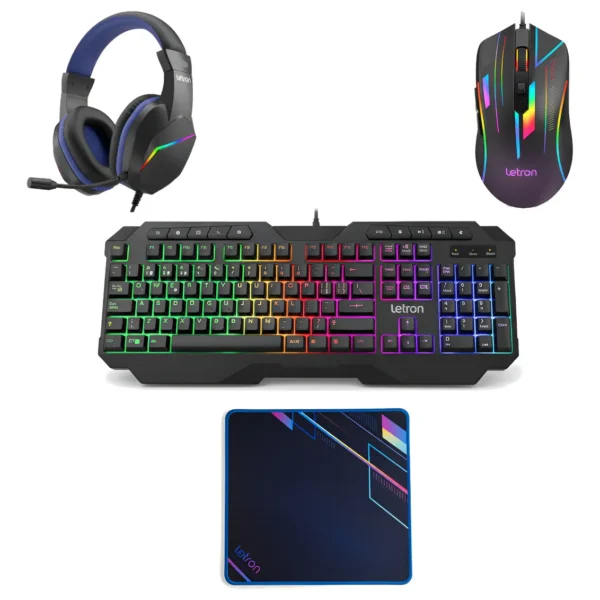 Kit Gamer Targa RGB Anti-Ghosting