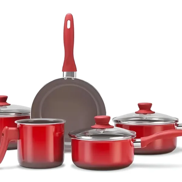 Jogo de Panelas Brinox Ceramic Life 5 Peças