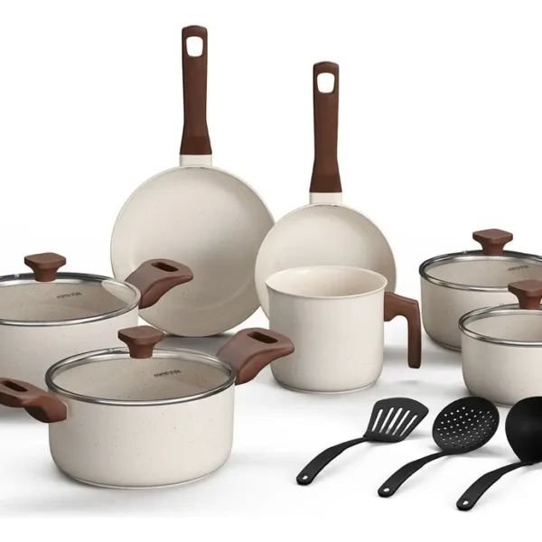 Jogo de Panelas Cerâmica Pratic Cook 10 Peças