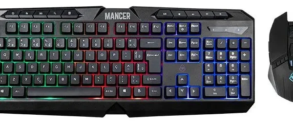 Combo Gamer Mancer ORC V2 4×1 Rainbow