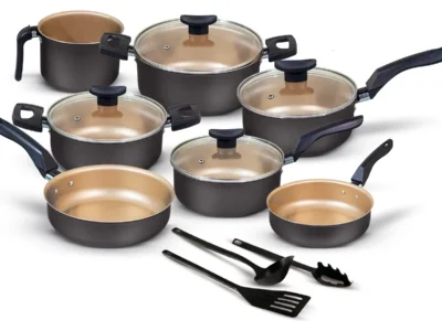 Conjunto Panelas Antiaderente 10 Peças Teflon Essenza