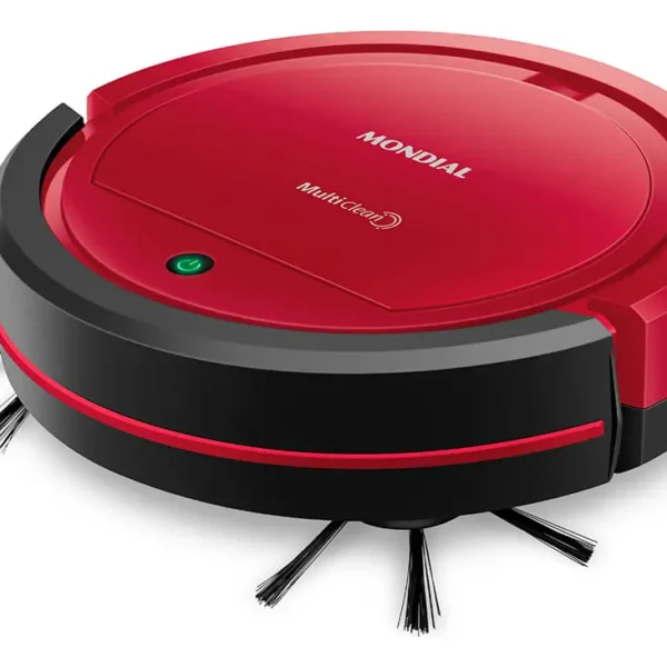 Robô Aspirador De Pó Mondial Rb-09 De 30w 140ml Vermelho