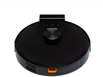 Robô Aspirador Kabum Smart 700 Preto Mapeamento Wi-Fi Alexa Google