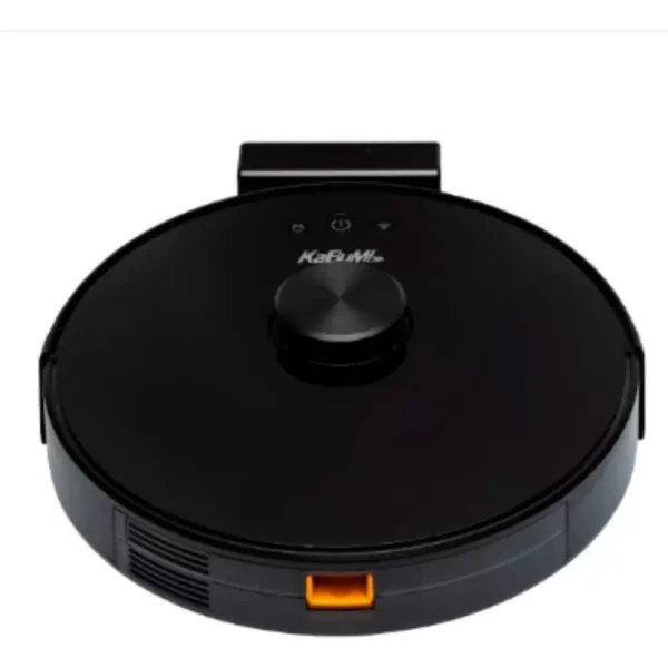 Robô Aspirador Kabum Smart 700 Preto Mapeamento Wi-Fi Alexa Google